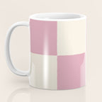 Dusty Rose Checkerboard Coffee Mug Gallery Image 3