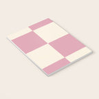 Dusty Rose Checkerboard Notebook Gallery Image 3