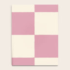 Dusty Rose Checkerboard Notebook Gallery Image 4