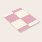 Dusty Rose Checkerboard Notebook Gallery Image 2