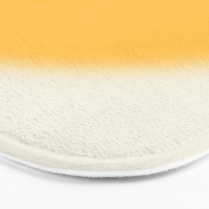 Abstraction_SUN_YELLOW_CIRCLE_BLUR_LOVE_POP_ART_0602A Bath Mat Gallery Image 3
