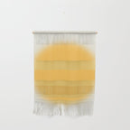 Abstraction_SUN_YELLOW_CIRCLE_BLUR_LOVE_POP_ART_0602A Wall Hanging Gallery Image 1