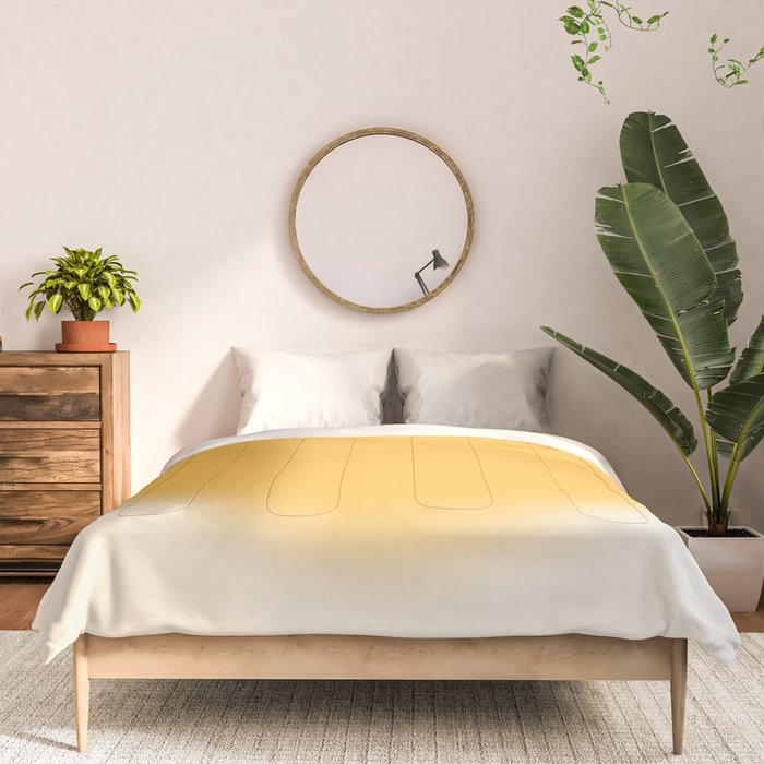 Abstraction_SUN_YELLOW_CIRCLE_BLUR_LOVE_POP_ART_0602A Comforter Gallery Image 3