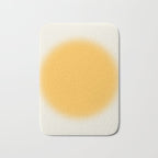 Abstraction_SUN_YELLOW_CIRCLE_BLUR_LOVE_POP_ART_0602A Bath Mat Gallery Image 1