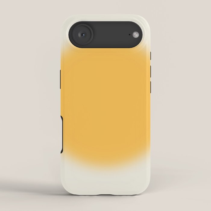 Abstraction_SUN_YELLOW_CIRCLE_BLUR_LOVE_POP_ART_0602A iPhone Case Gallery Image 2