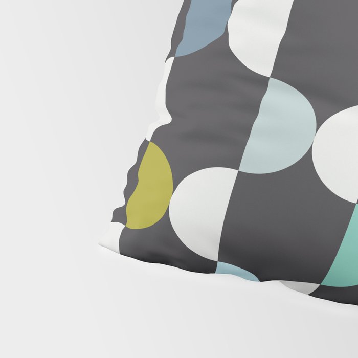 City life facade moonless night Pillow Sham Gallery Image 4