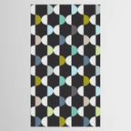 City life facade moonless night Tablecloth Gallery Image 2