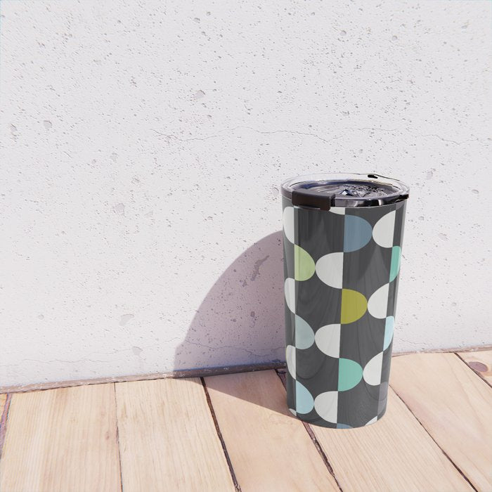 City life facade moonless night Travel Mug Gallery Image 4