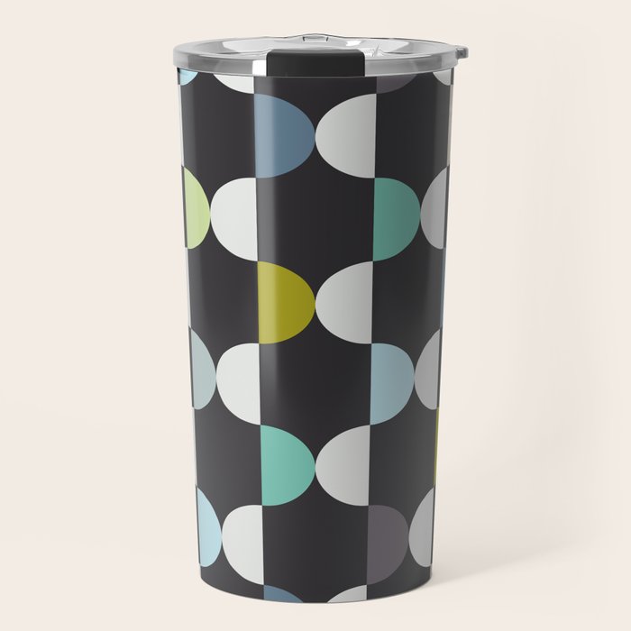 City life facade moonless night Travel Mug Gallery Image 1