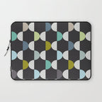 City life facade moonless night Laptop Sleeve Gallery Image 1