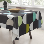 City life facade moonless night Tablecloth Gallery Image 3