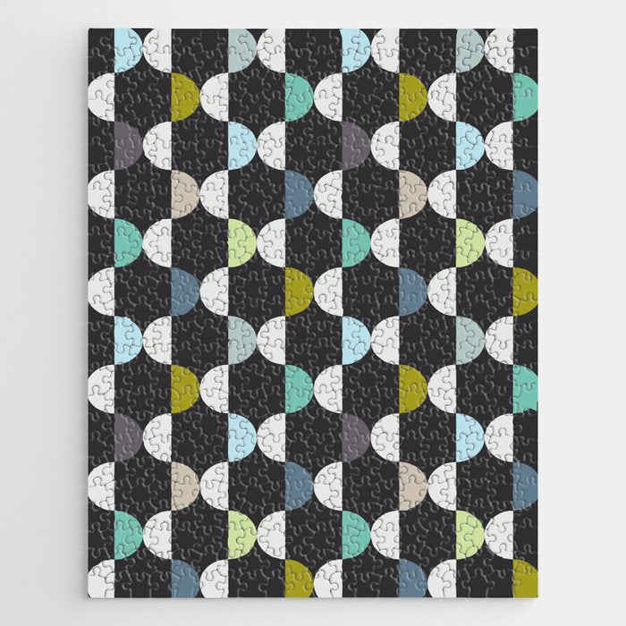 City life facade moonless night Jigsaw Puzzle Gallery Image 1