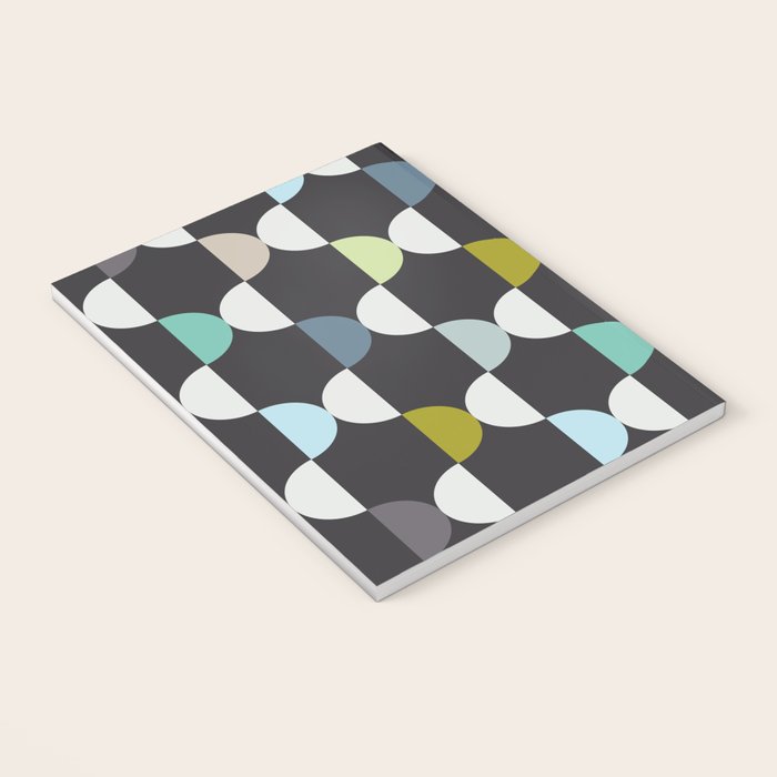 City life facade moonless night Notebook Gallery Image 3