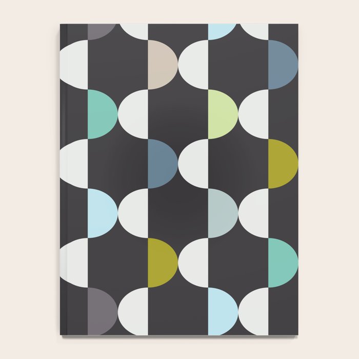 City life facade moonless night Notebook Gallery Image 4
