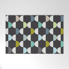 City life facade moonless night Welcome Mat Gallery Image 1