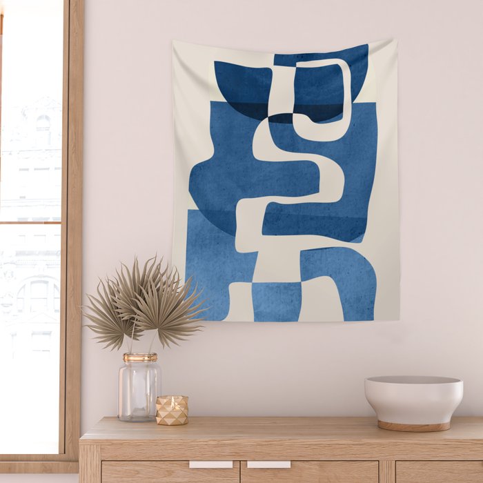 Abstract Art 55/6 Wall Tapestry Gallery Image 2