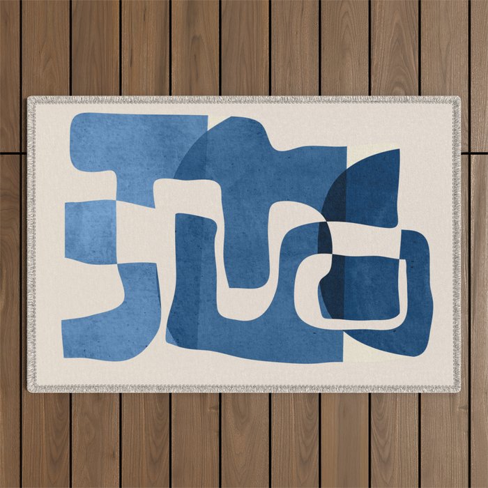 Abstract Art 55/6 Outdoor Rug Gallery Image 1