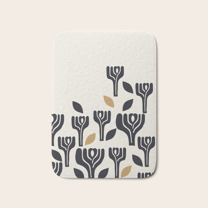 Danish Design Modern Collection Art Bath Mat Gallery Image 1