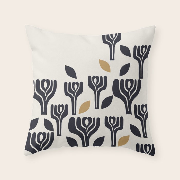 Danish Design Modern Collection Art Throw Pillow Gallery Image 6