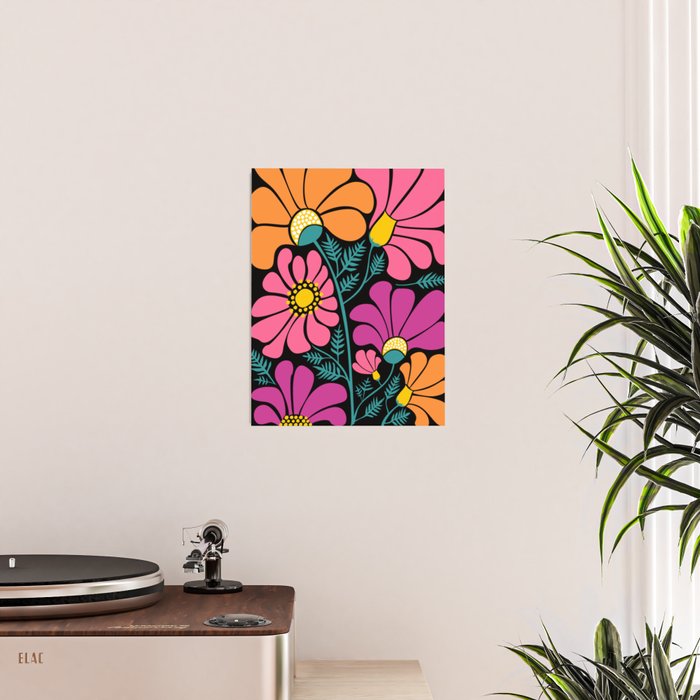 70s Disco Garden Poster Gallery Image 2