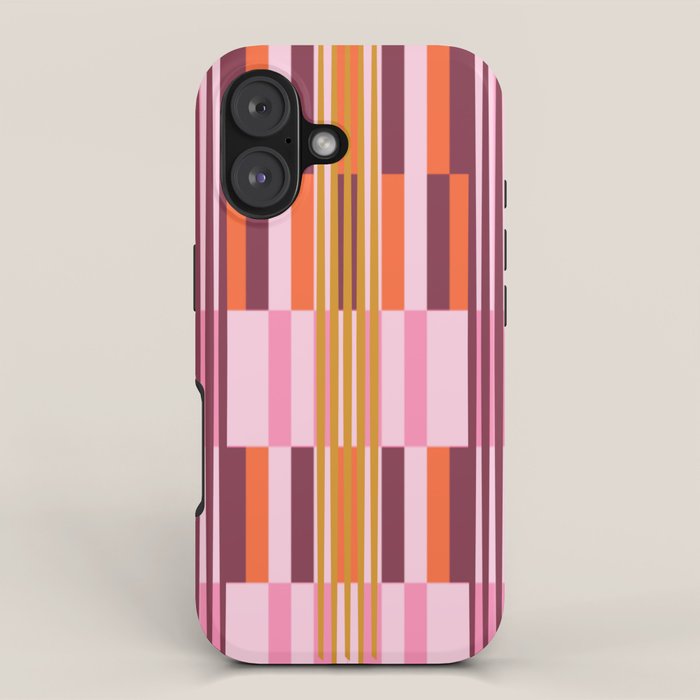 Striped Joy iPhone Case Gallery Image 1