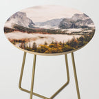 Amazing Yosemite California Forest Waterfall Canyon Side Table Gallery Image 2