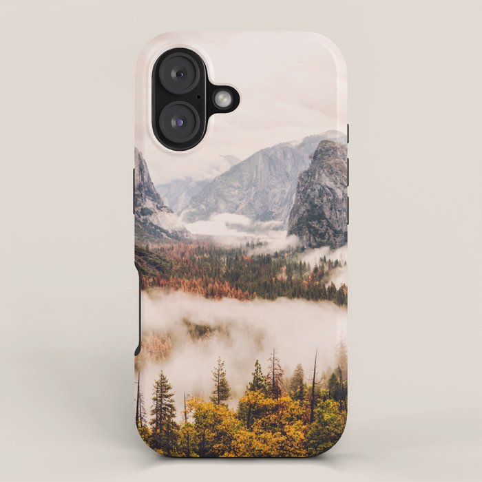 Amazing Yosemite California Forest Waterfall Canyon iPhone Case Gallery Image 1