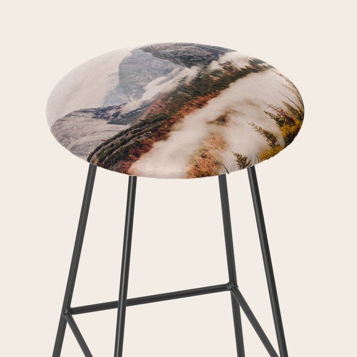 Amazing Yosemite California Forest Waterfall Canyon Stool Gallery Image 2