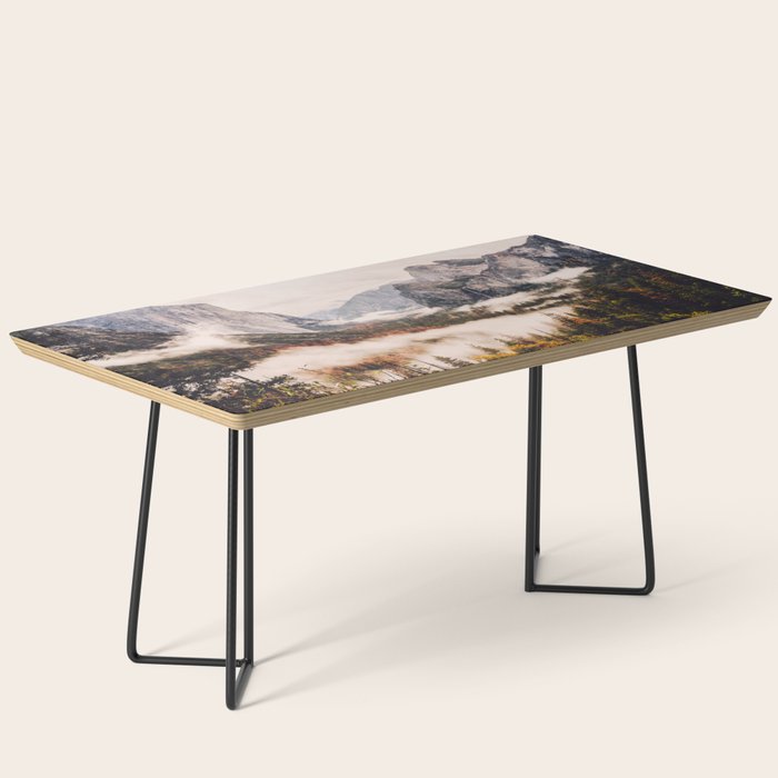 Amazing Yosemite California Forest Waterfall Canyon Coffee Table Gallery Image 1