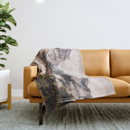 Amazing Yosemite California Forest Waterfall Canyon Throw Blanket Gallery Image 1