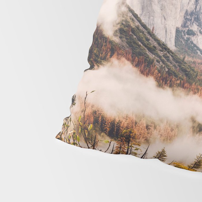 Amazing Yosemite California Forest Waterfall Canyon Pillow Sham Gallery Image 4