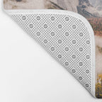 Amazing Yosemite California Forest Waterfall Canyon Bath Mat Gallery Image 2