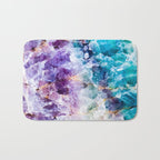 Multicolor quartz texture Bath Mat Gallery Image 1
