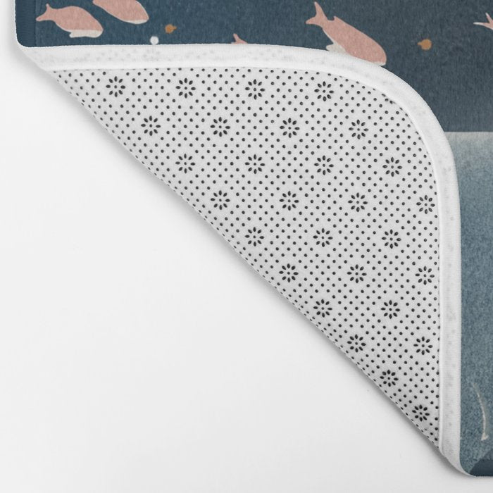 diving with sharks Bath Mat Gallery Image 2