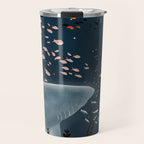 diving with sharks Travel Mug Gallery Image 1