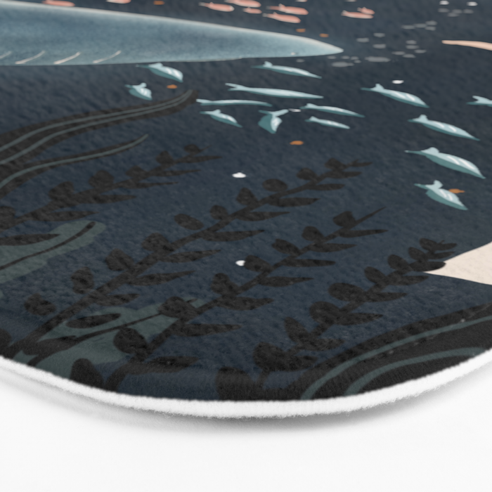 diving with sharks Bath Mat Gallery Image 3
