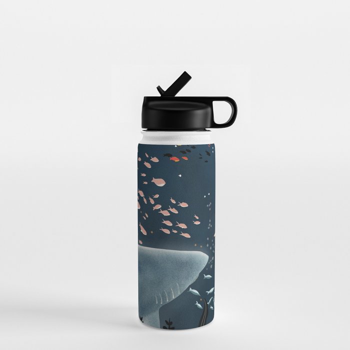 diving with sharks Water Bottle Gallery Image 1