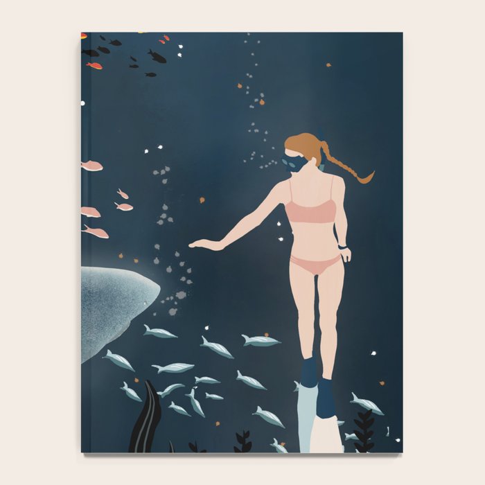 diving with sharks Notebook Gallery Image 4