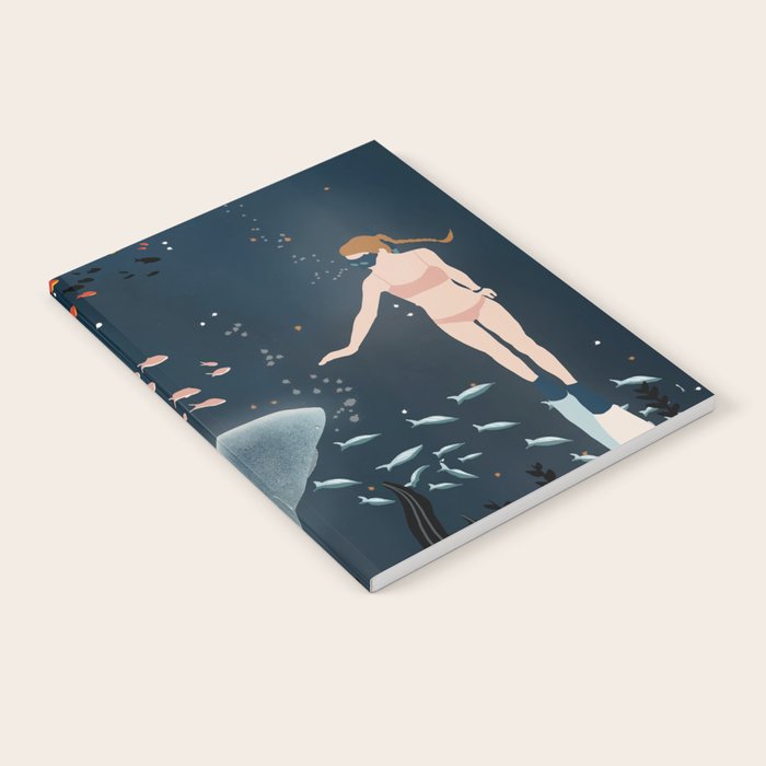 diving with sharks Notebook Gallery Image 2