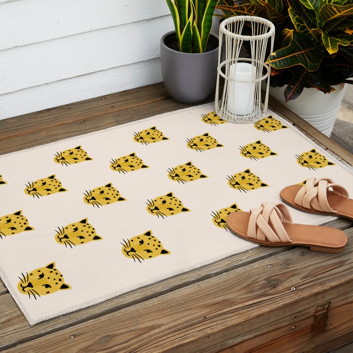 Summer Leopards Outdoor Rug Gallery Image 2