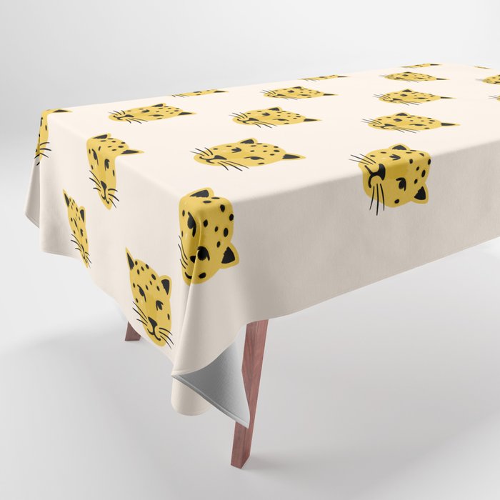 Summer Leopards Tablecloth Gallery Image 1