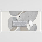 Abstract Desert Stones Desk Mat Gallery Image 1