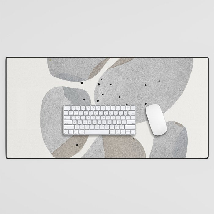 Abstract Desert Stones Desk Mat Gallery Image 1