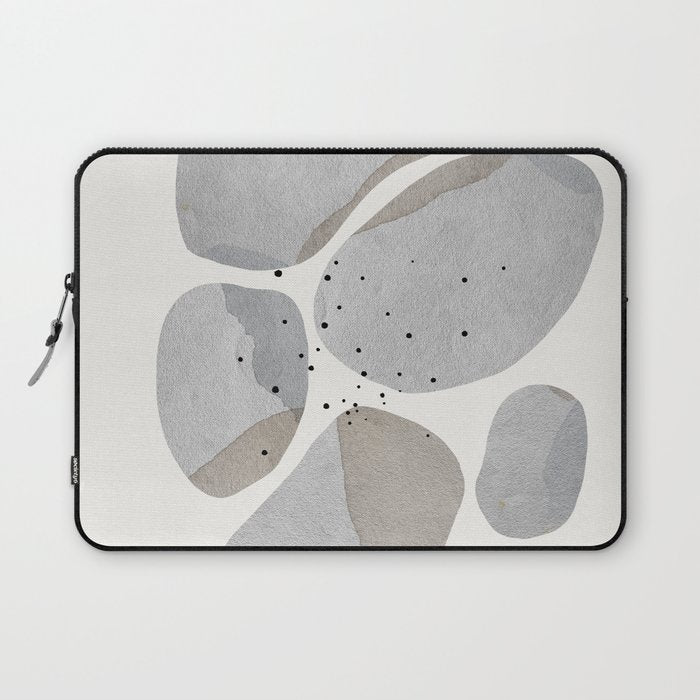 Abstract Desert Stones Laptop Sleeve Gallery Image 1
