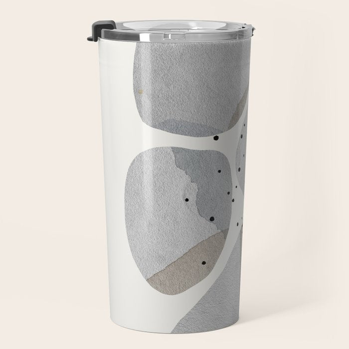 Abstract Desert Stones Travel Mug Gallery Image 3