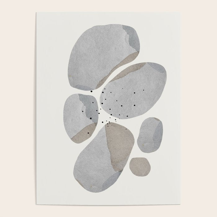 Abstract Desert Stones Poster Gallery Image 4
