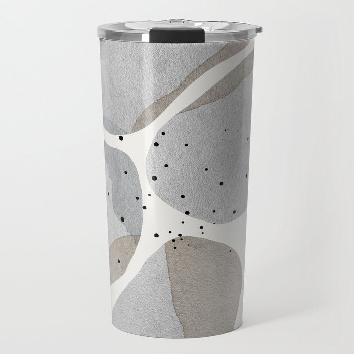 Abstract Desert Stones Travel Mug Gallery Image 1