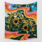 The Journey is So Much More Fun Wall Tapestry Gallery Image 4