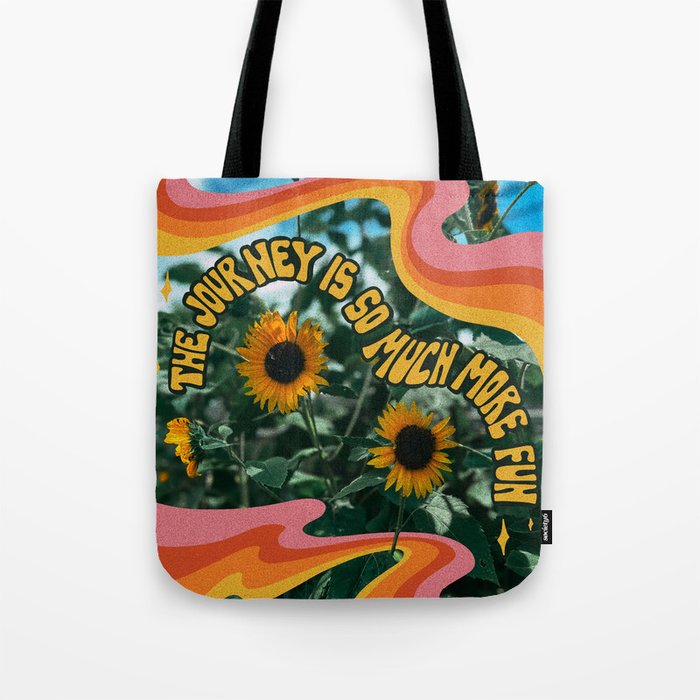 The Journey is So Much More Fun Tote Bag Gallery Image 1