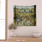 The Garden of Earthly Delights Wall Tapestry Gallery Image 2